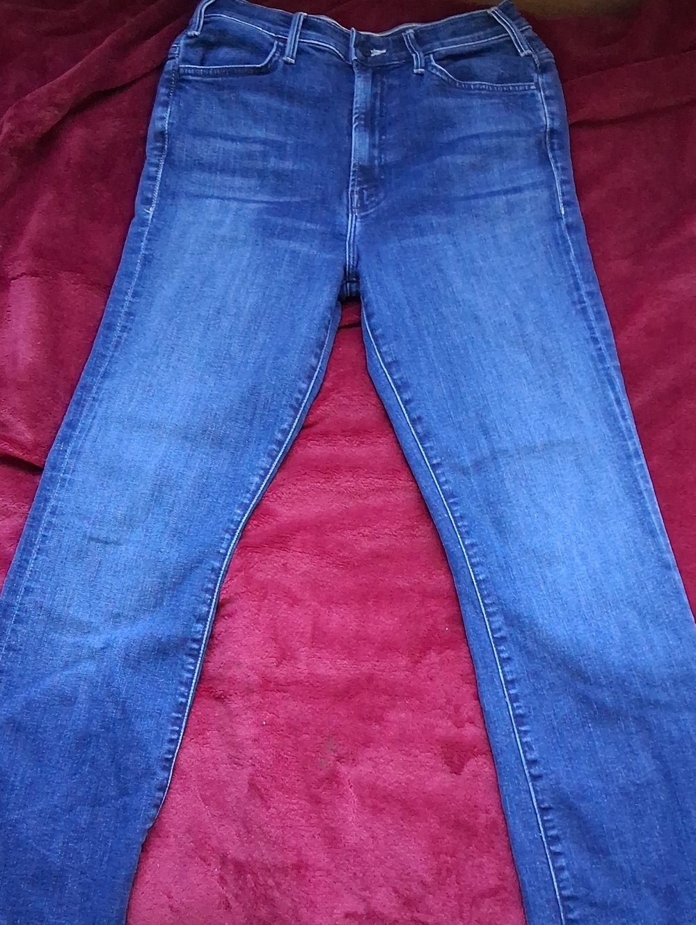 Womens Mother The Hustler Ankle Jeans 27 x 28